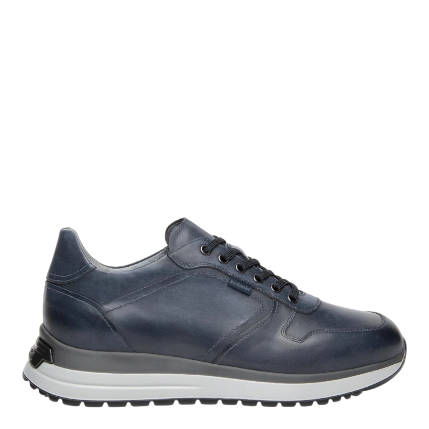 Nero giardini I601301U sneakers da uomo in pelle blu navy