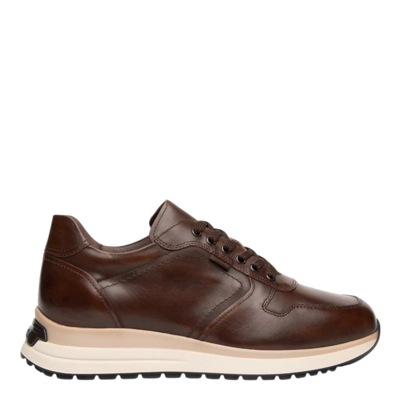 Nero giardini I601301U sneakers in pelle testa di moro