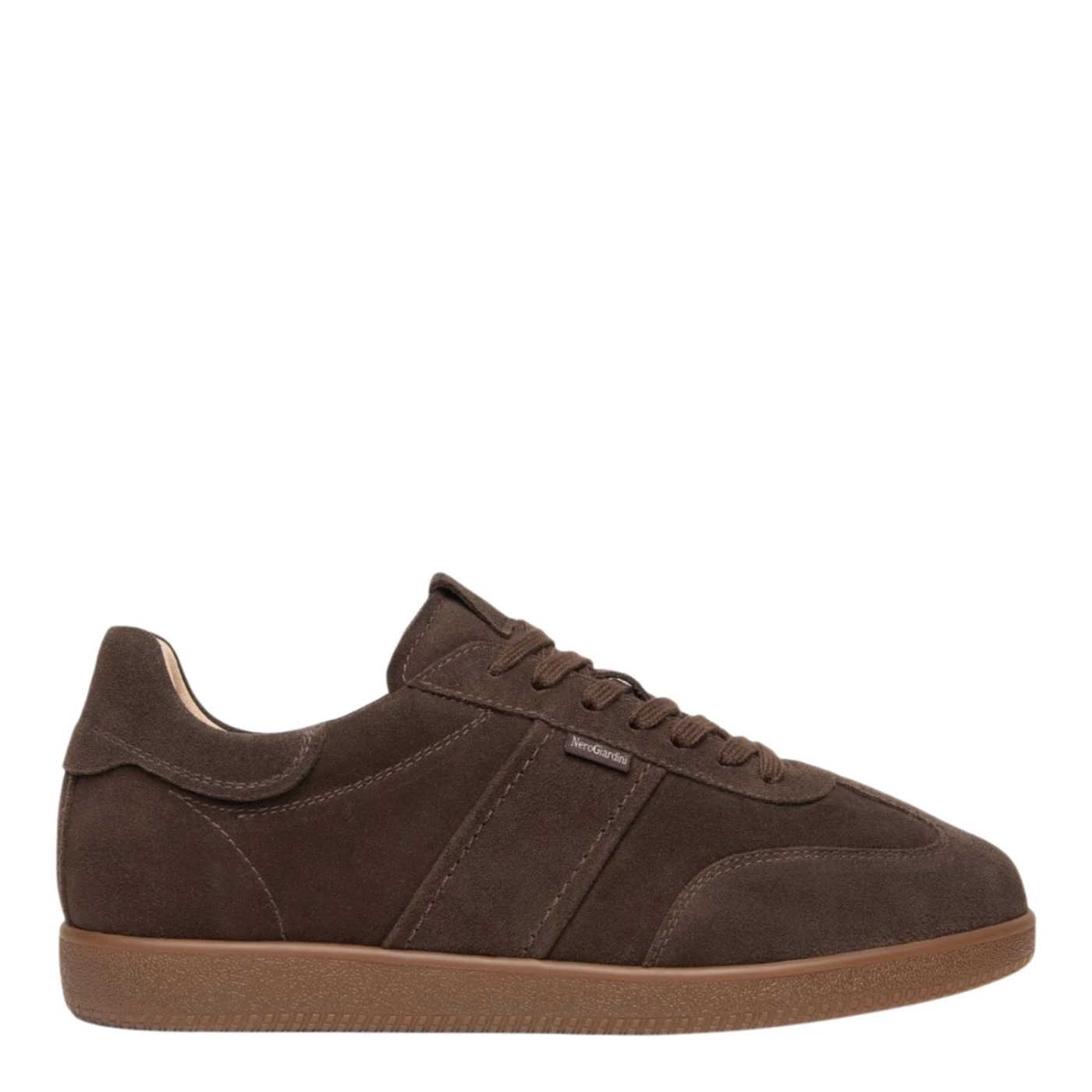 Nero Giardini I601330U sneaker in camoscio testa di moro