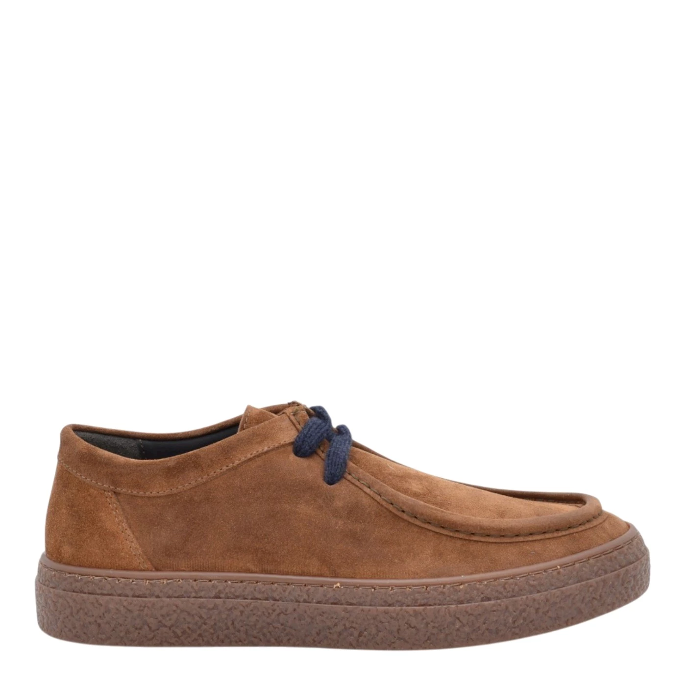 KEBO LG5006 scarpa stringata uomo in camoscio caramel