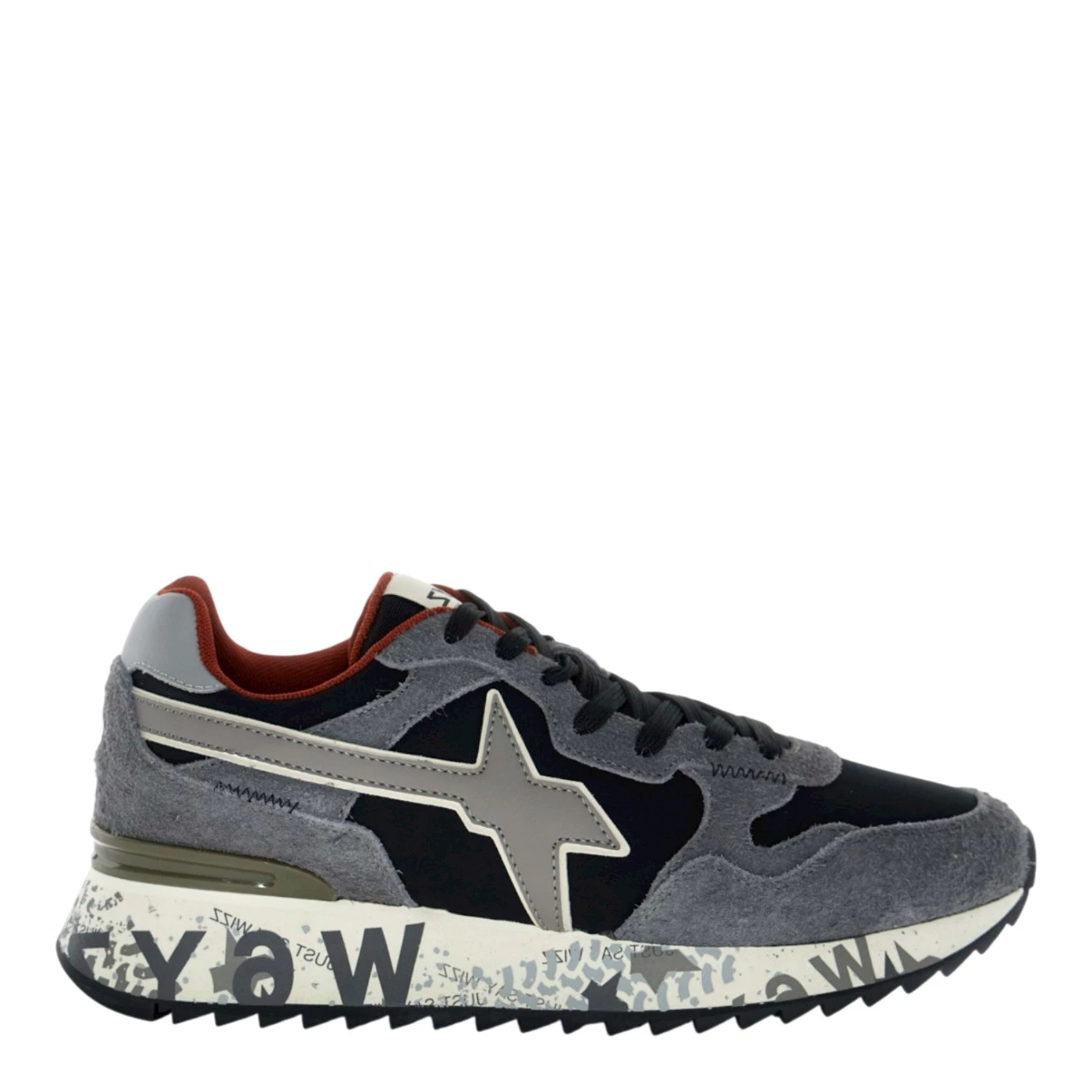 W6YZ YAK-M 2015185 sneakers black grey