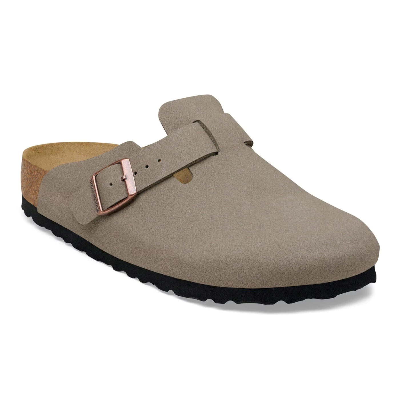 Birkenstock 1033068 Boston sabot narrow fit stone