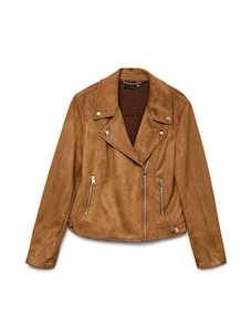 Giubbotto  V-R   10300938 VMJOSE SHORT FAUX SUEDE JACKET
