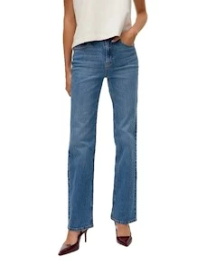 Pantaloni  V-R 10315494 VMTESSA HR STRAIGHT JEANS LI3114 GA
