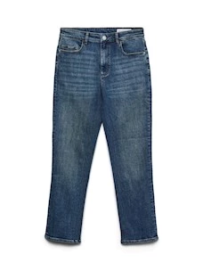 Pantalone V-R  10342051 Jeans VMROSIE MR STRAIGHT S ANK RA3047 