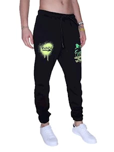 Pantalone Disclaimer 22EDS51578 in Felpa Garzata