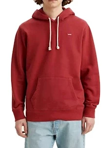 Felpa Levi's 34581-0021  NEW ORIGINAL HOODI Puro Cotone Garzato.