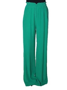 Pantalone Operà Maroquein 50726VERDE100% Viscosa