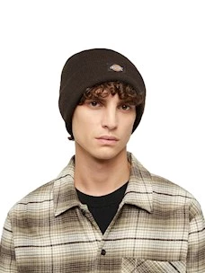 Cappello Dickies DK0A4X7K0DB1 GIBSLAND BEANIE DARK BROWN