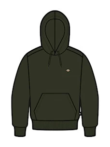 Felpa Dickies DK0A4XCDOGX1 OAKPORT HOODIE OLIVE GREEN