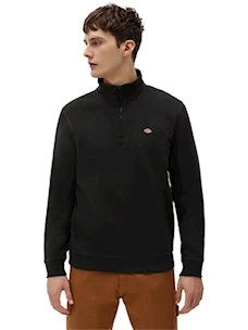 Felpa Dickies DK0A4XD4BLK1 OAKPORT QUARTER ZIP BLACK