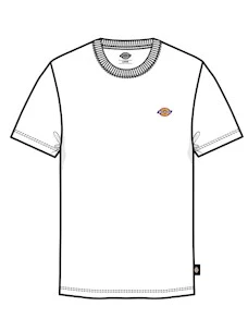 T-Shirt Dickies DK0A4XDBWHX1 SS MAPLETON TEE WHITE