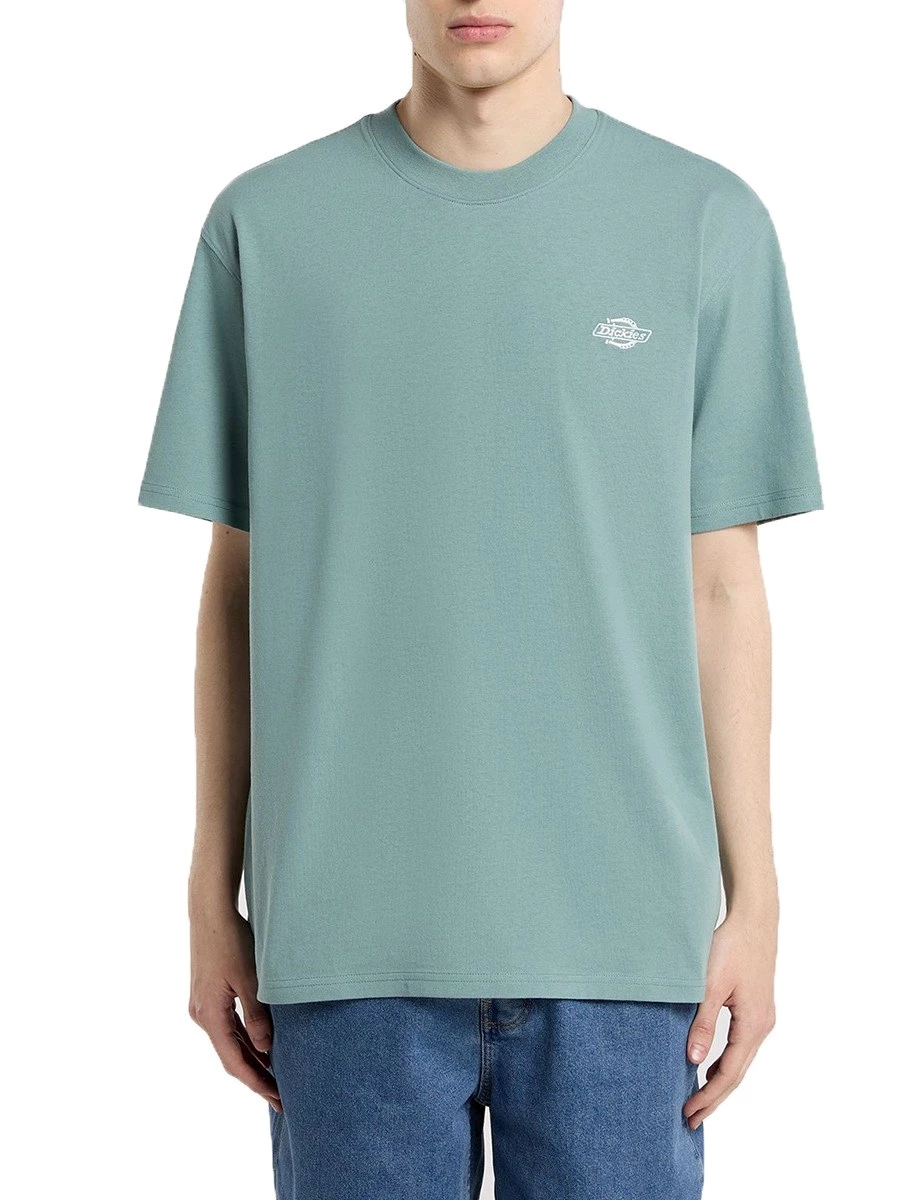 T-Shirt Dickies DK0A4YAIL371 SUMMERDALE SS TEE STORMY SEA