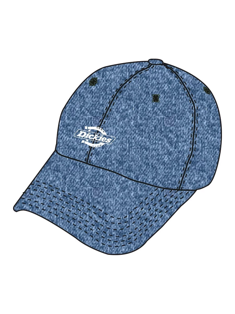 Cappello Dickies DK0A867HRIN1 DAD CAP DENIM CLASSIC BLU
