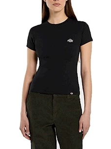 T-Shirt Dickies DK0A87QBBLK1 GLADEVILLE SS TEE W WHITE