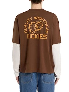 T-Shirt Dickies DK0A88JF0TB1 PAYSON 2FER TEE TIMBER BROWN