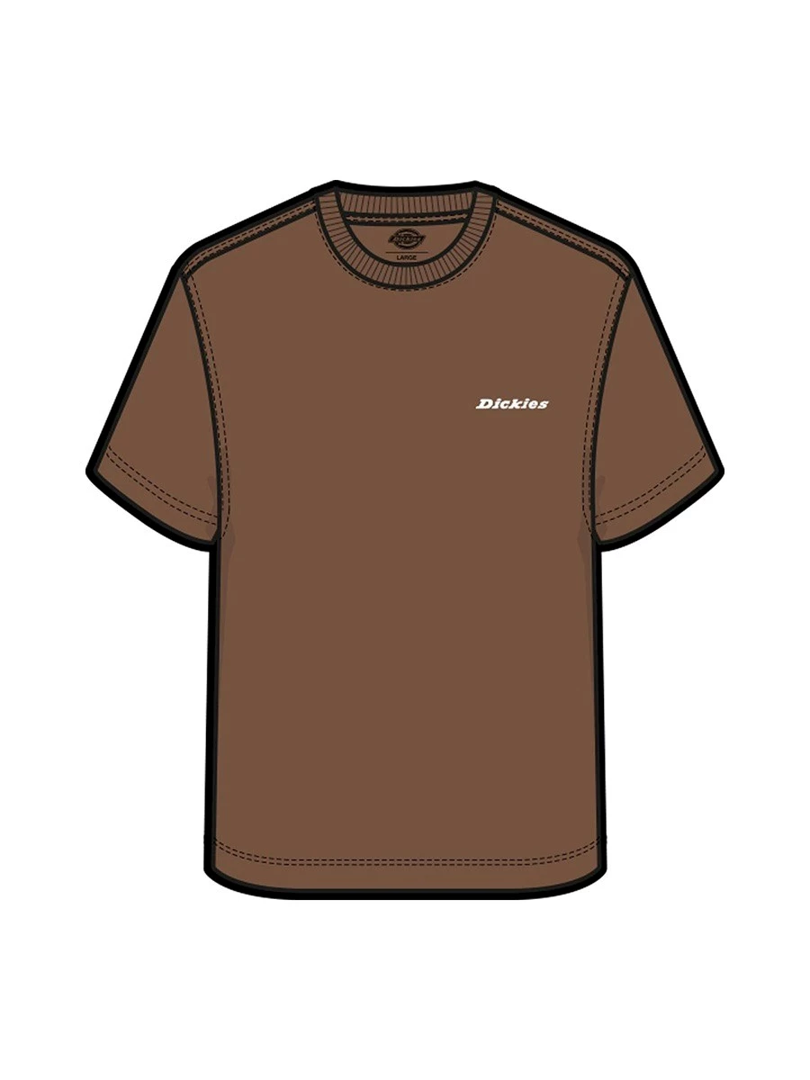 T-Shirt Dickies  DK0A89EN0TB1  LORETTO SS TEE TIMBER BROWN