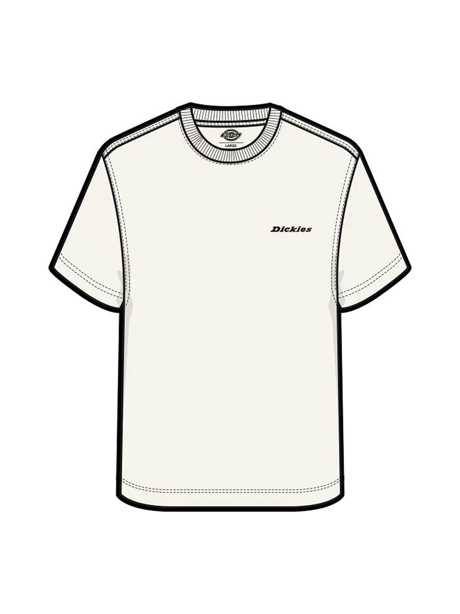 T-Shirt Dickies DK0A89ENECR1  LORETTO SS TEE ECRU