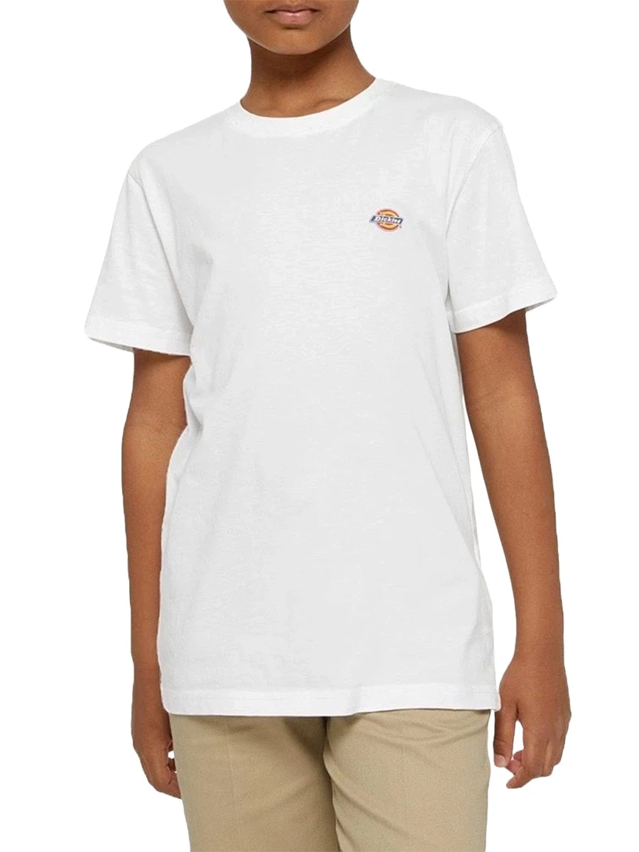 T-Shirt Dickies DK0KSR640WH1-1  YOUTH MAPLETON TEE KNIT WHITE