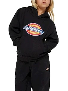 Felpa Dickies DK0KWR27KBK1-2 YOUTH LOGO HOODIE KNIT BLACK