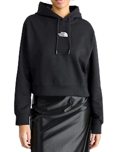 Felpa The North Face NF0A89EXJK31-1 W ESSENTIAL CROP HOODIE
