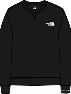 Felpa The North Face NF0A8F69JK31 U ESSENTIAL LITE CREW