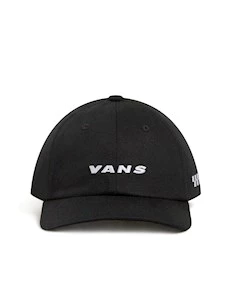 Cappello Vans VN000Q17BLK1 Check Side Curved Bill Black