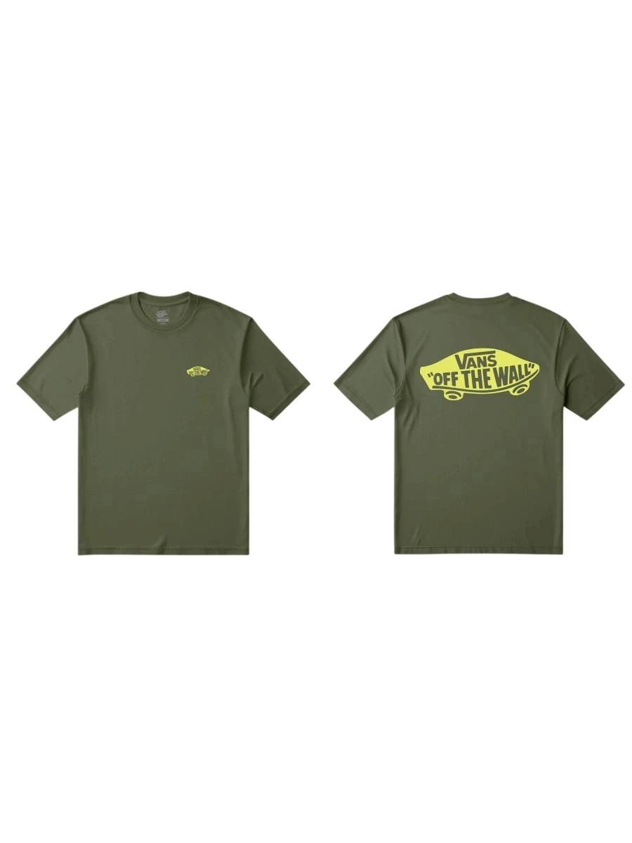 T-Shirt Vans VN000T30GRK1 Double Standard SS Tee Green Bal