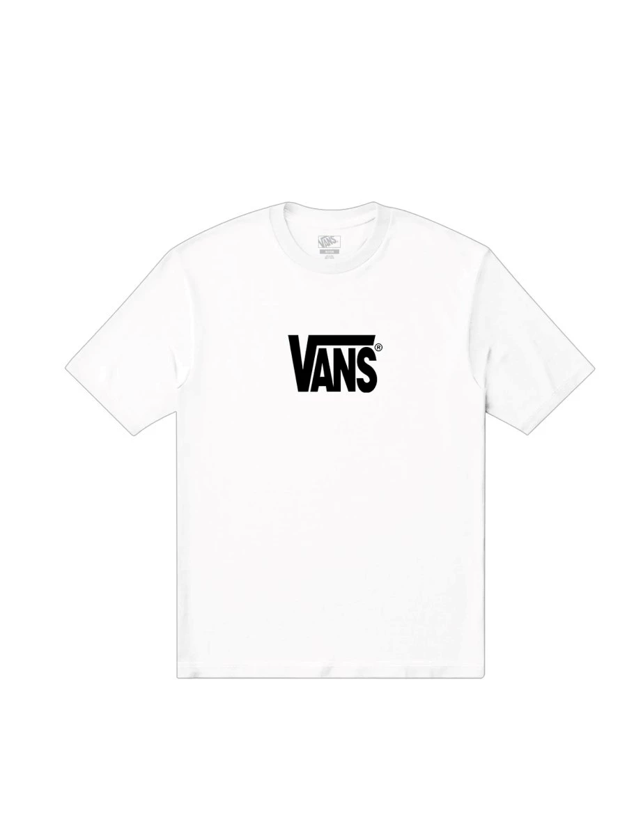 T-Shirt Vans VN000T4VWHT1 Stretch Logo SS White