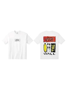 T-Shirt Vans VN000TC9WHT1 Vans On Canvas SS 