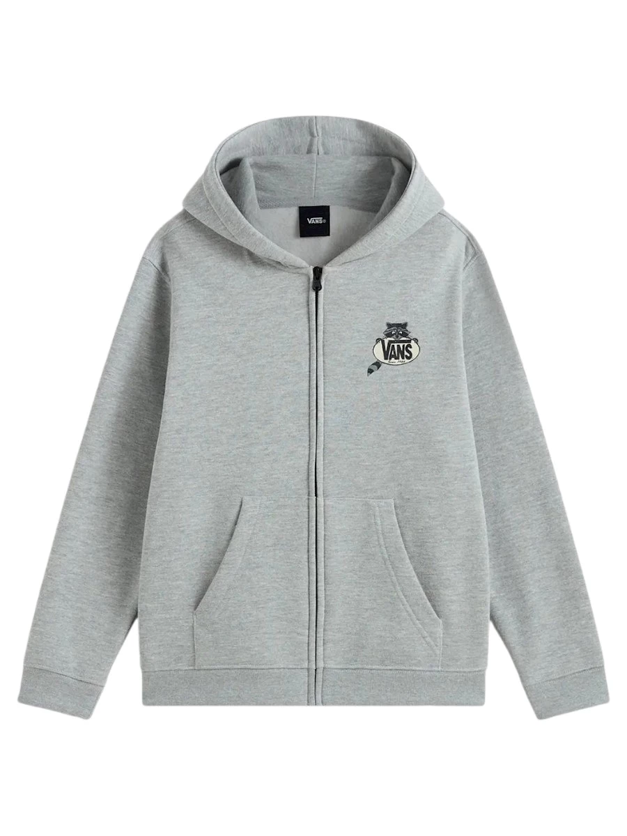 Felpa Vans VN000W8702F1 Dumpster Raccoon Full Z Cement He