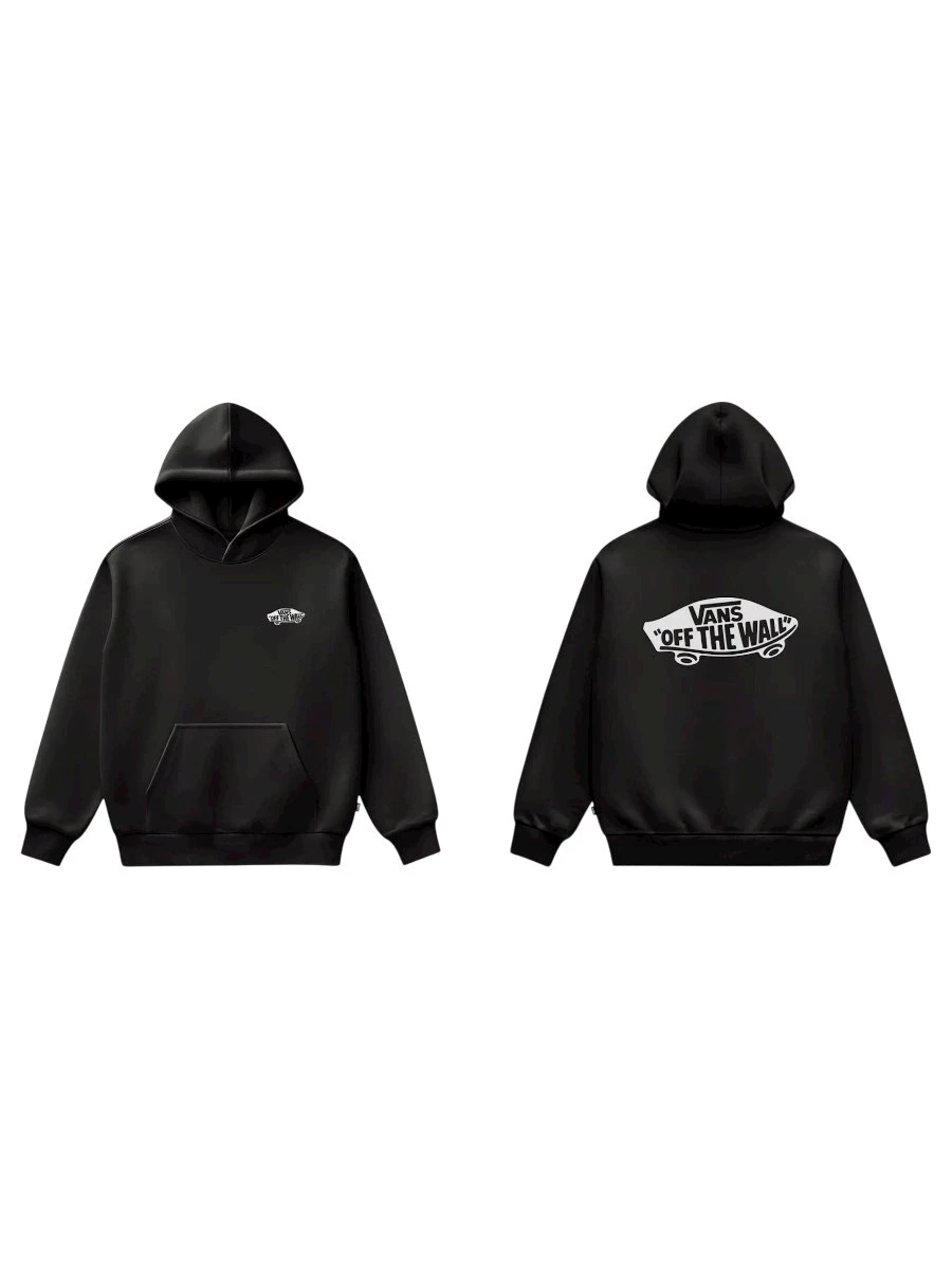 Felpa Vans VN0010E7BLK1 Double Standard Pullove Black