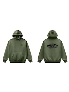 Felpa Vans VN0010E7GRK1 Double Standard Pullove Green Bal