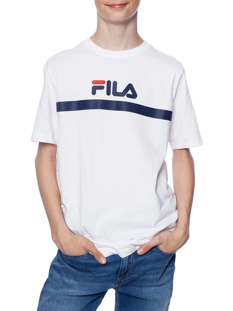 T-Shirt Fila 687674-M67-FULL-KID 100% Cotone