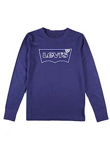 T-Shirt Levi's Kid Maniche Lunghe 9EC028-B4M 100% Cotone