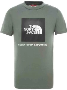 T-Shirt The North Face Kid NF0A3BS2-NYC1-KID Puro Cotone