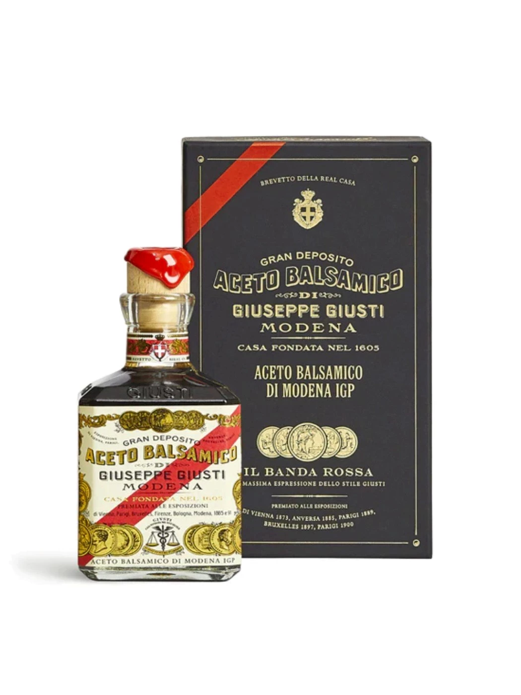 ACETO BALSAMICO DI MODENA CUBICA 5 MEDAGLIE  - 250ML