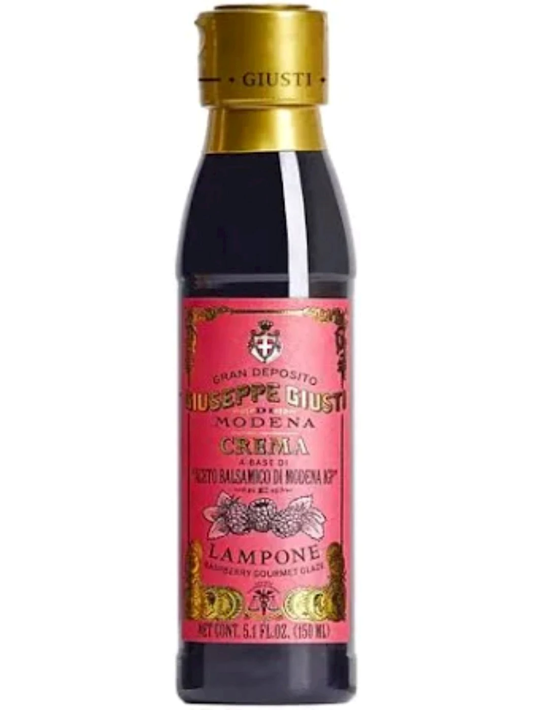 Crema a base di aceto balsamico di Modena IGP e lampone - 150 ml