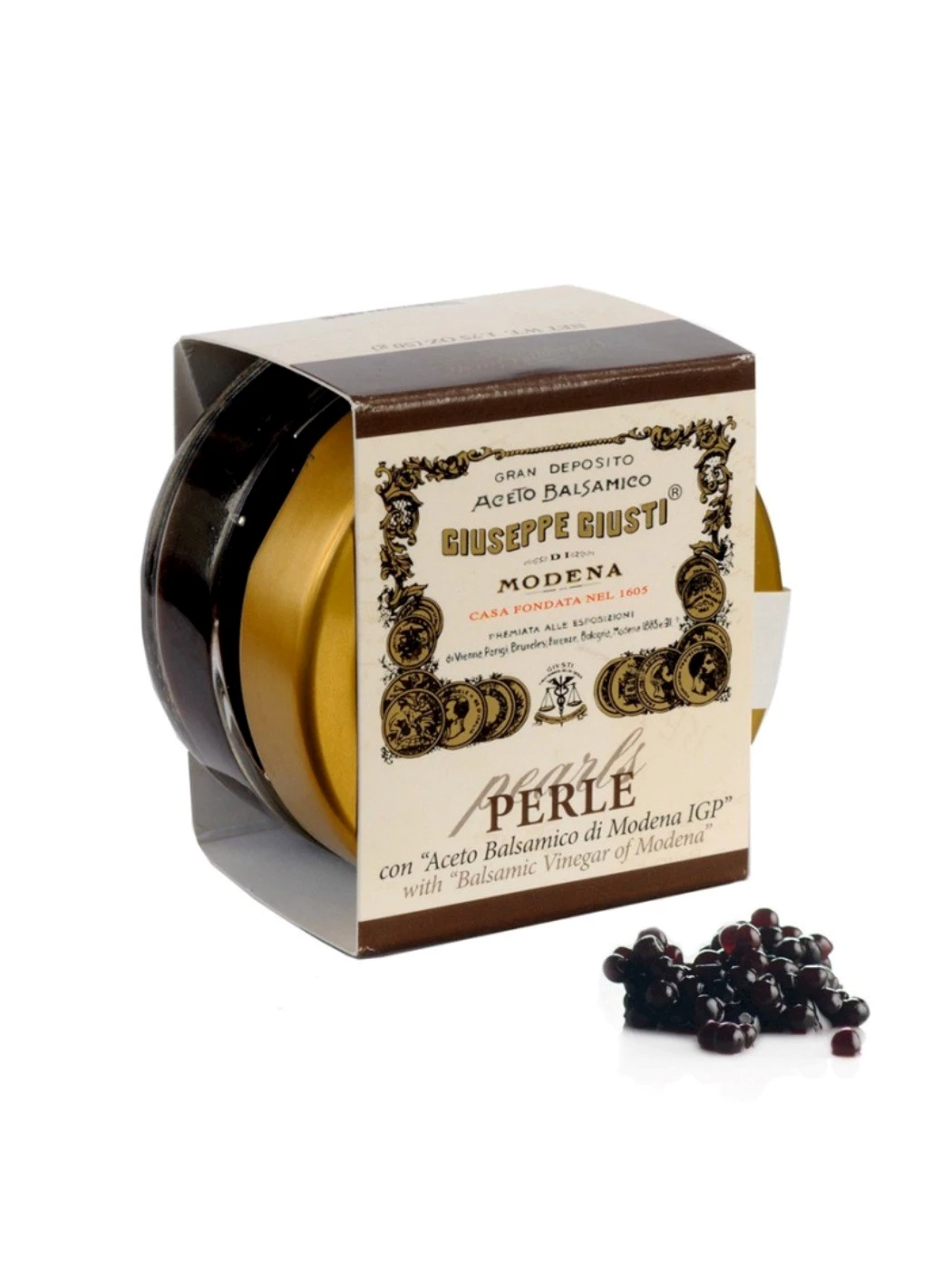 PERLE ACETO BALSAMICO G. GIUSTI DI MODENA - 50 gr