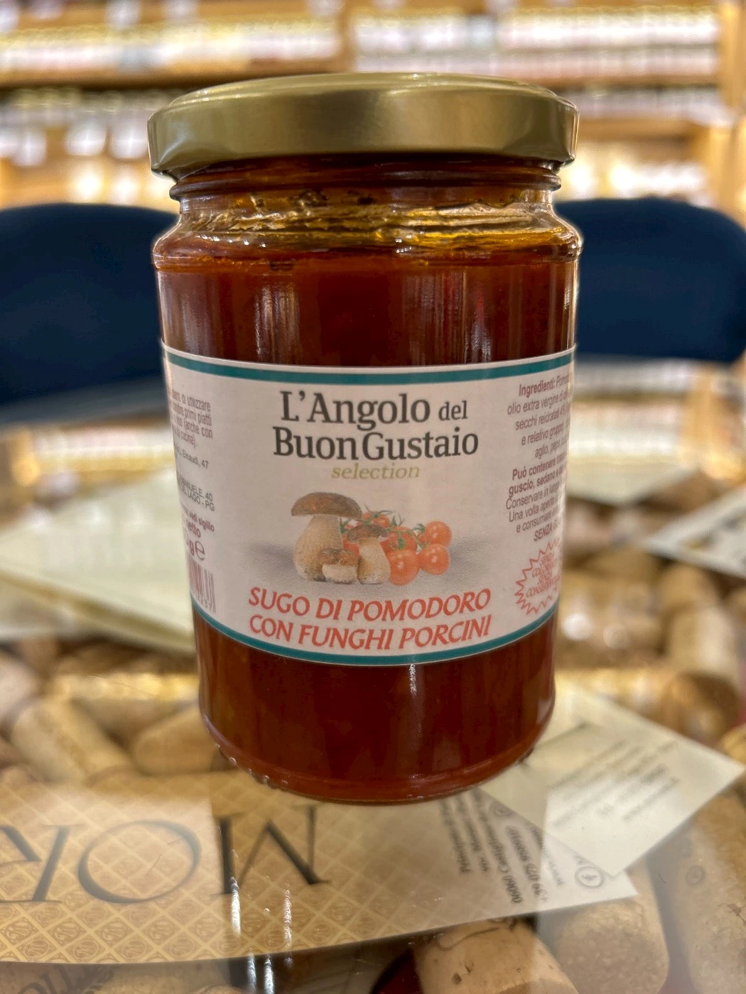 SUGO DI POMODORO CON FUNGHI PORCINI - 280 gr