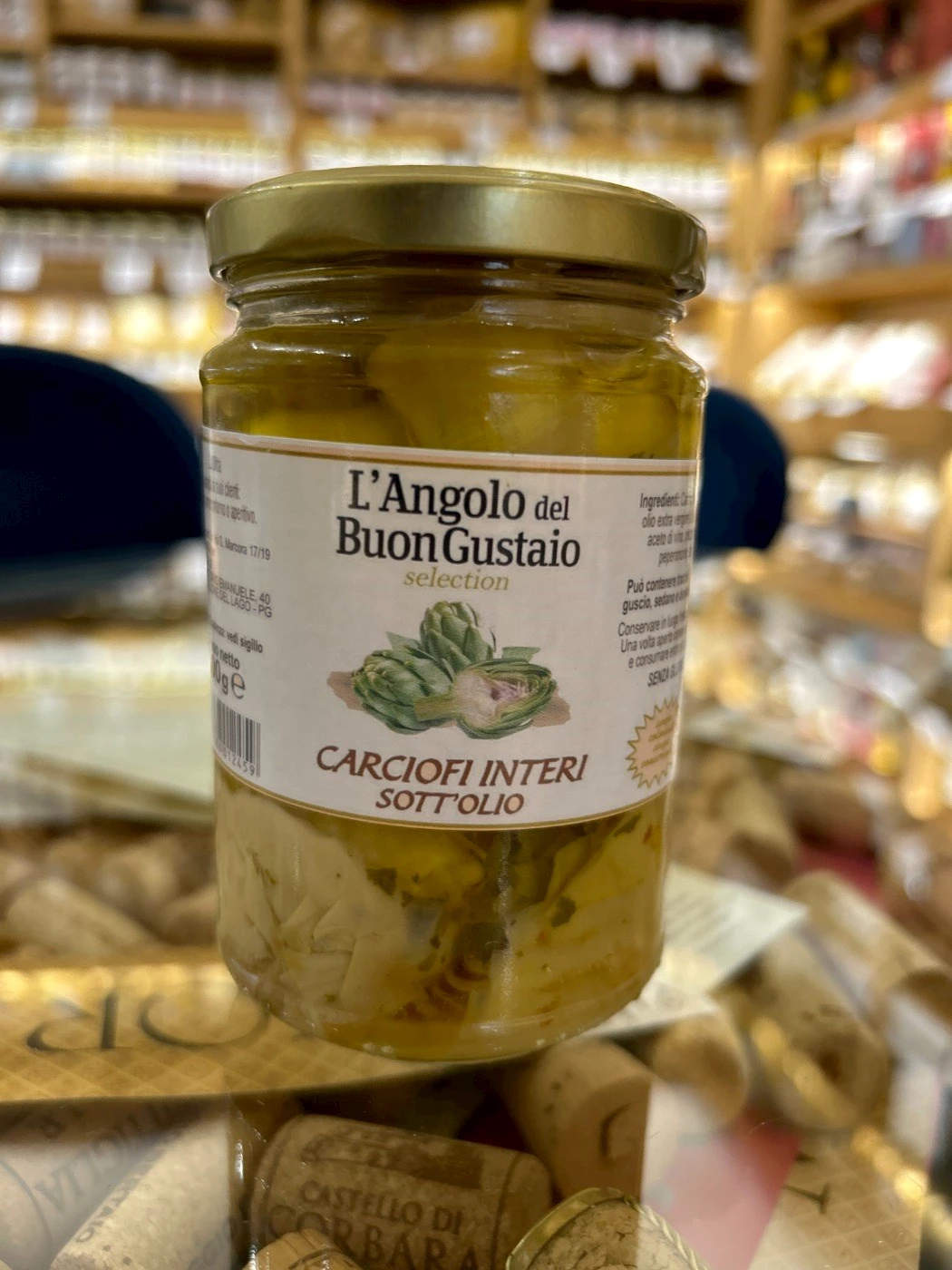 CARCIOFI INTERI SOTT'OLIO - 300 GR