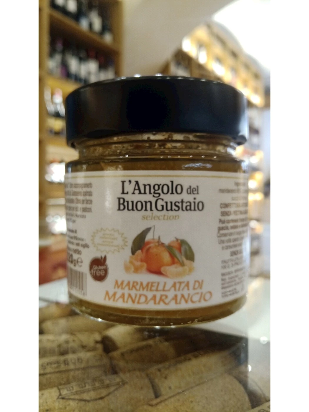 MARMELLATA DI MANDARANCIO DA 220 GR.