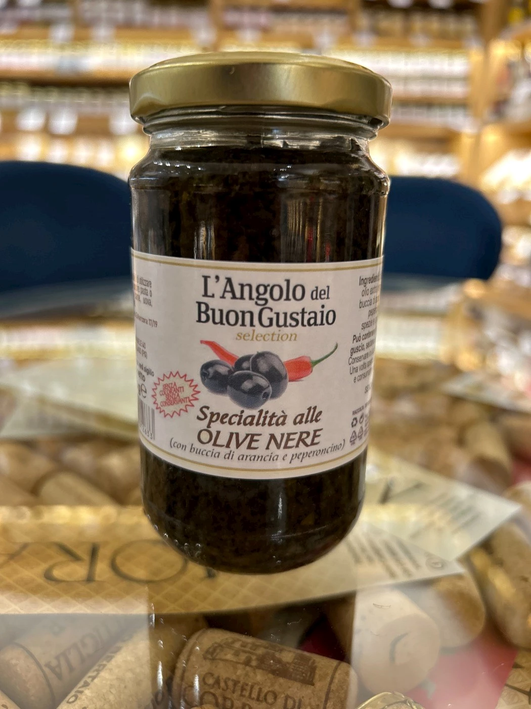 SPECIALITA' ALLE OLIVE NERE 180 g