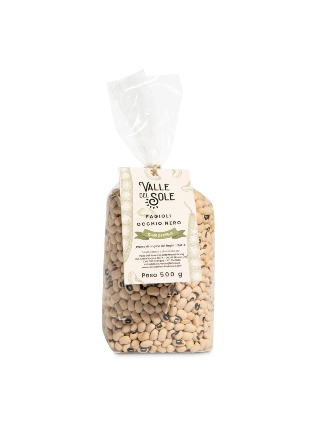 VALLE DEL SOLE FAGIOLI OCCHIO NERO