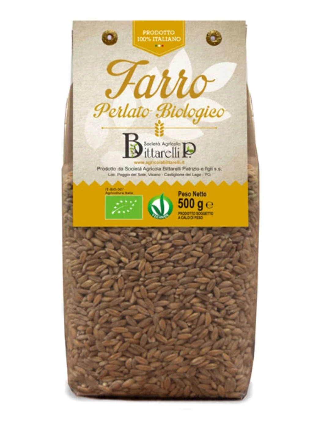 BITTARELLI FARRO BIOLOGICO PERLATO