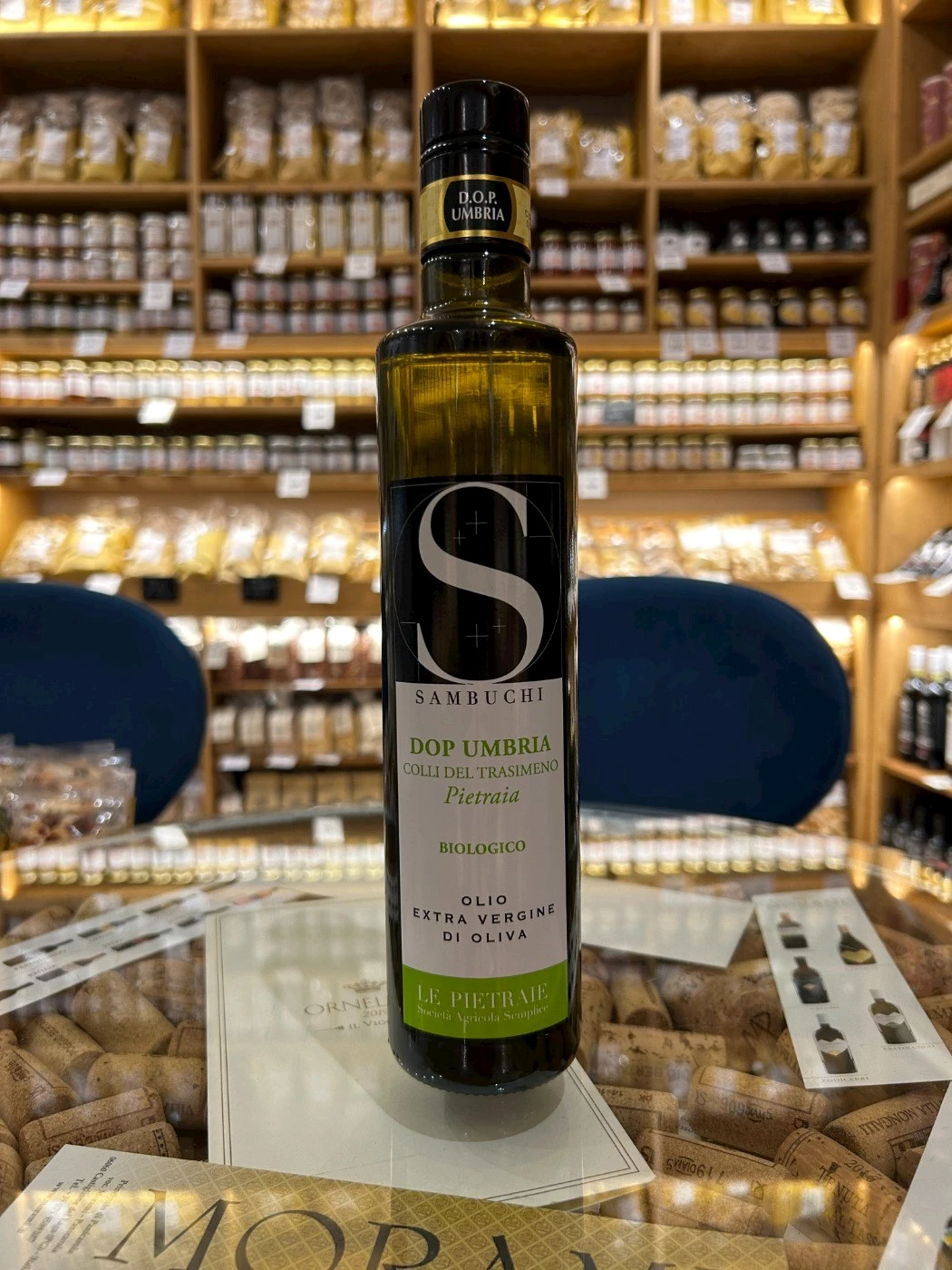 OLIO BIOLOGICO  DOP COLLI DEL TRASIMENO SAMBUCHI - 500ml