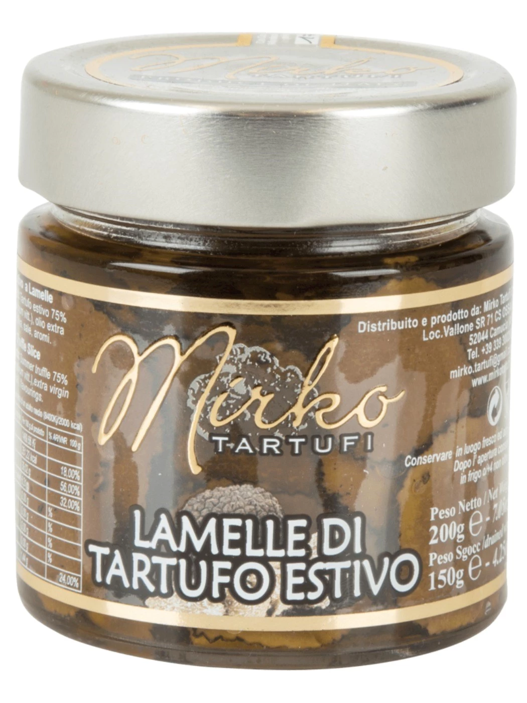 MIRKO TARTUFI LAMELLE DI TARTUFO ESTIVO - 500gr