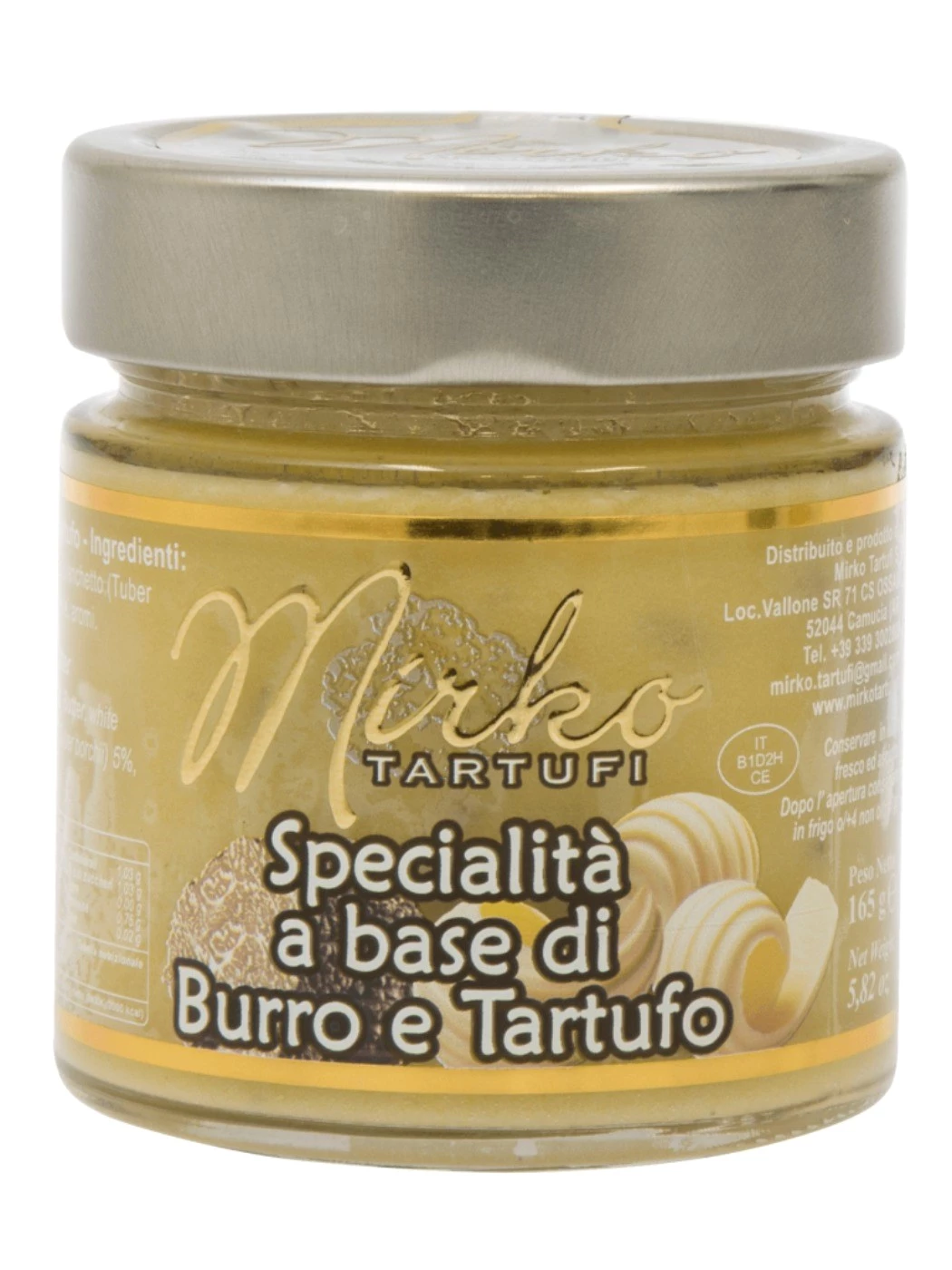 MIRKO TARTUFI SPECIALITA' A BASE DI BURRO E TARTUFO - 75 gr