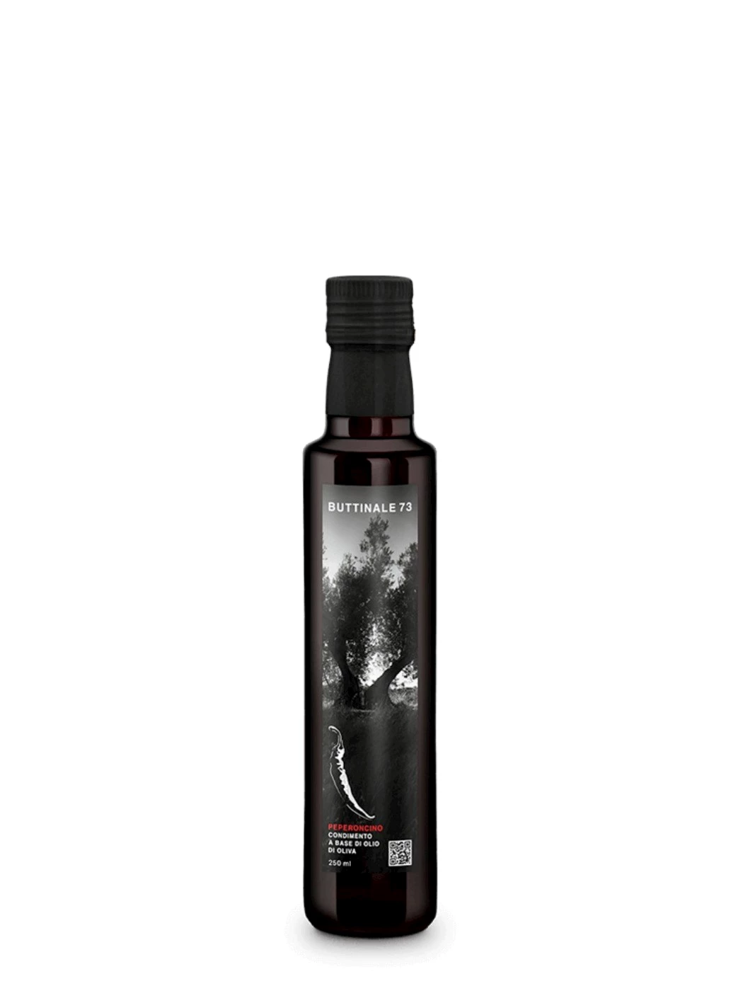 OLIO DI OLIVA AL PEPERONCINO BUTTINALE 73- 250 ml