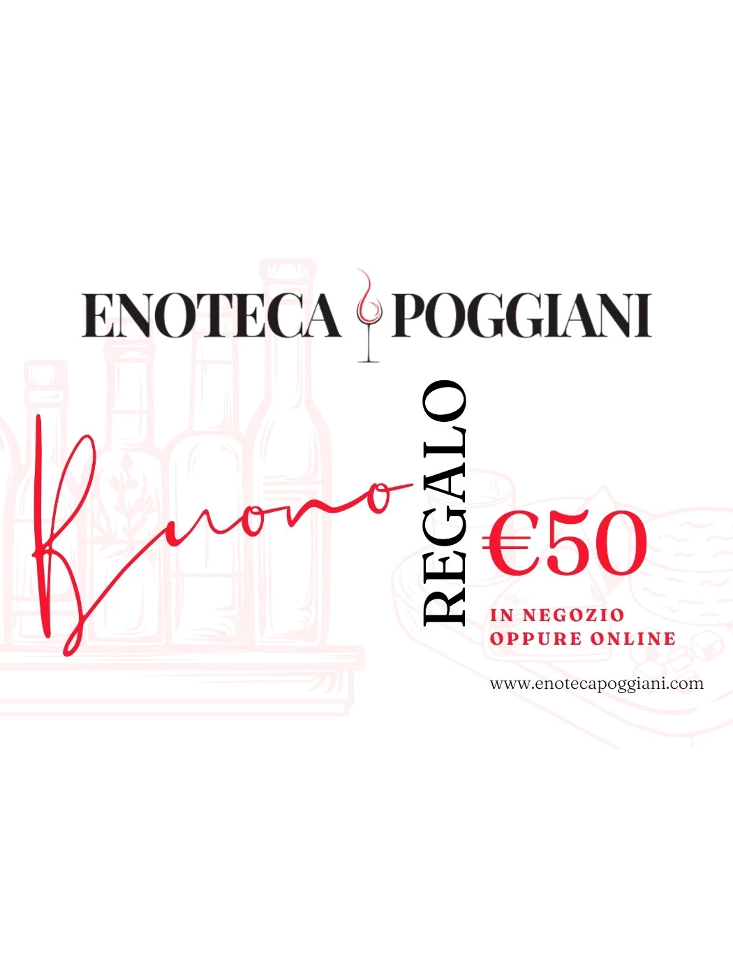 BUONO REGALO DA 50,00 €